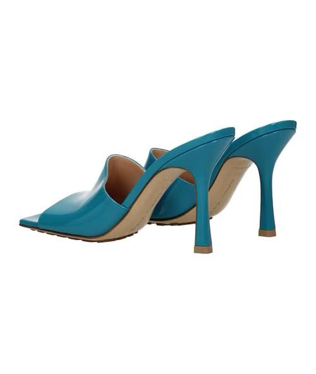 BOTTEGA VENETA Кожаные мюли, фото 6