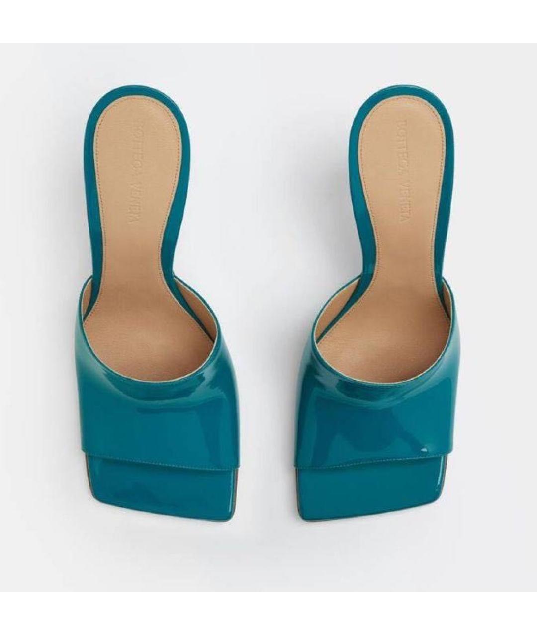 BOTTEGA VENETA Кожаные мюли, фото 3