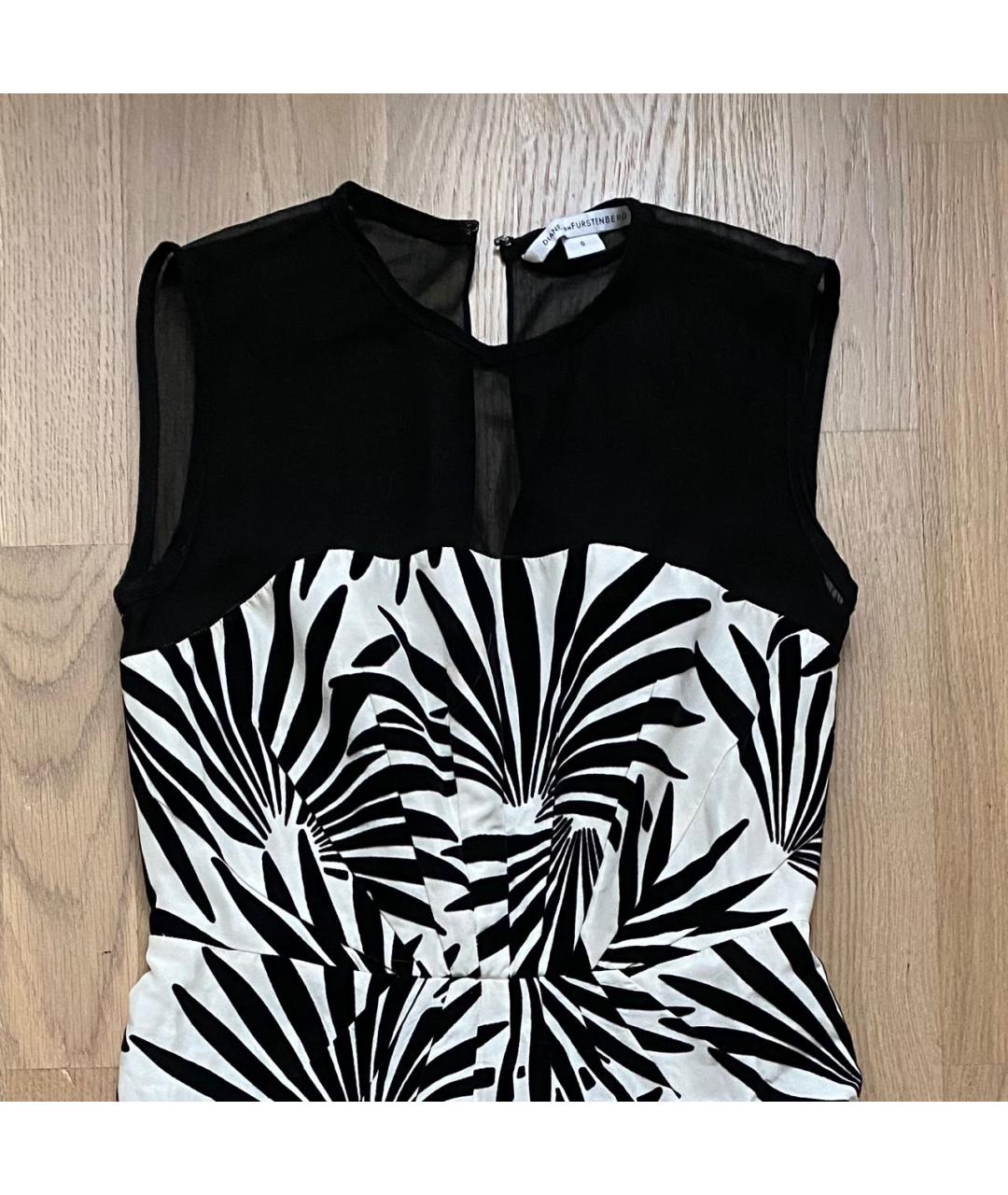 DIANE VON FURSTENBERG Белое вискозное коктейльное платье, фото 2