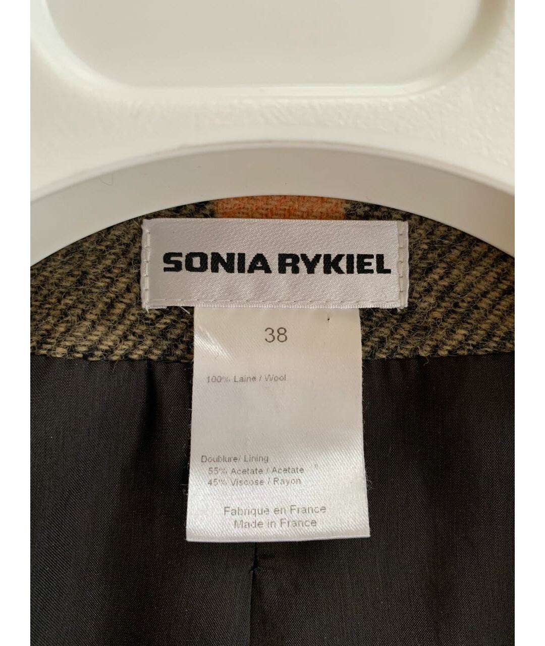 SONIA RYKIEL Мульти шерстяной жакет/пиджак, фото 8