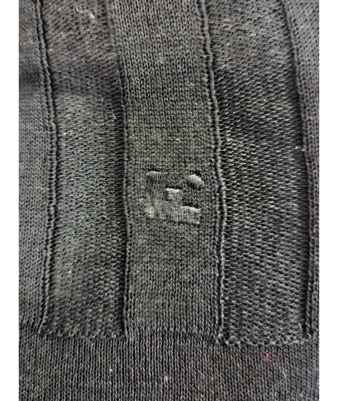 BALLY Черный хлопковый джемпер / свитер, фото 3