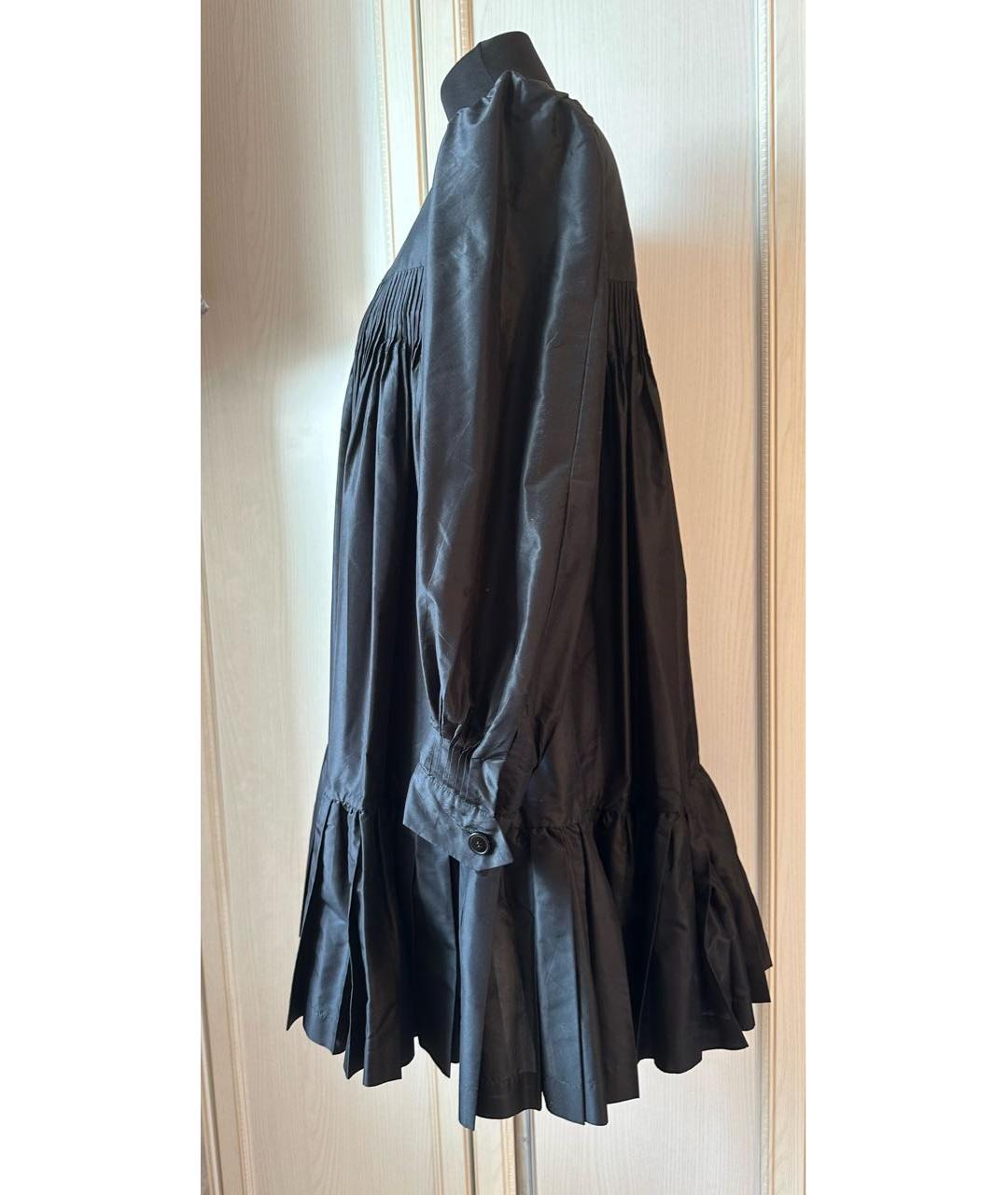 CHLOE Черное шелковое платье, фото 7