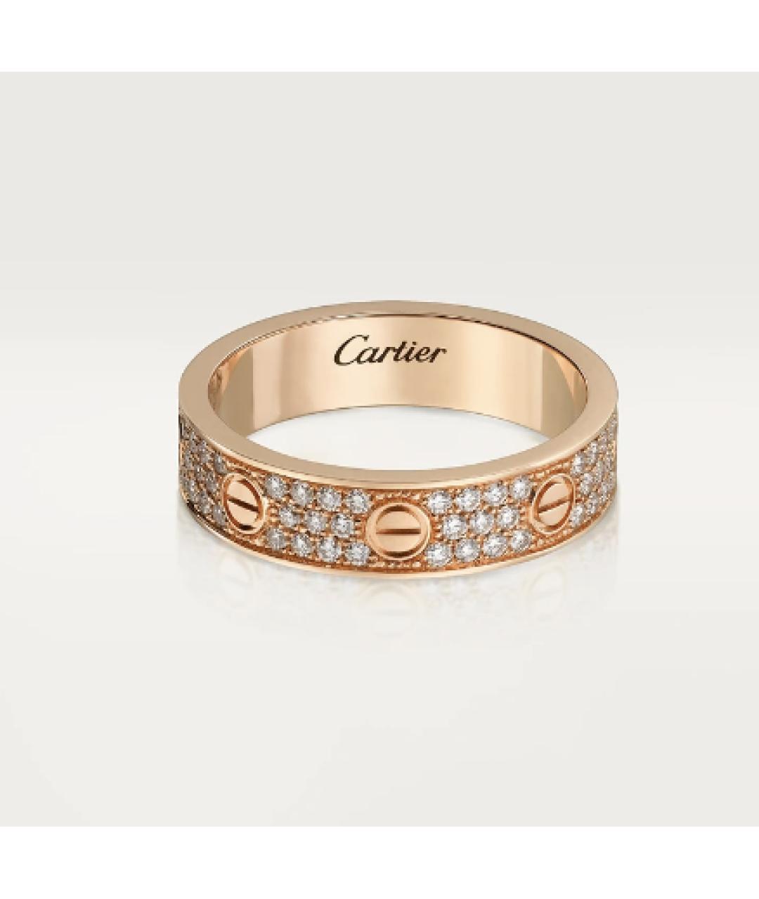CARTIER Золотое кольцо из розового золота, фото 7