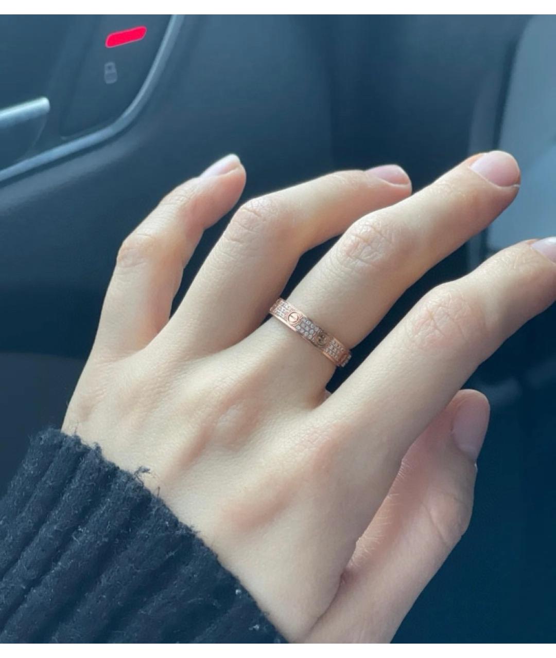 CARTIER Золотое кольцо из розового золота, фото 6