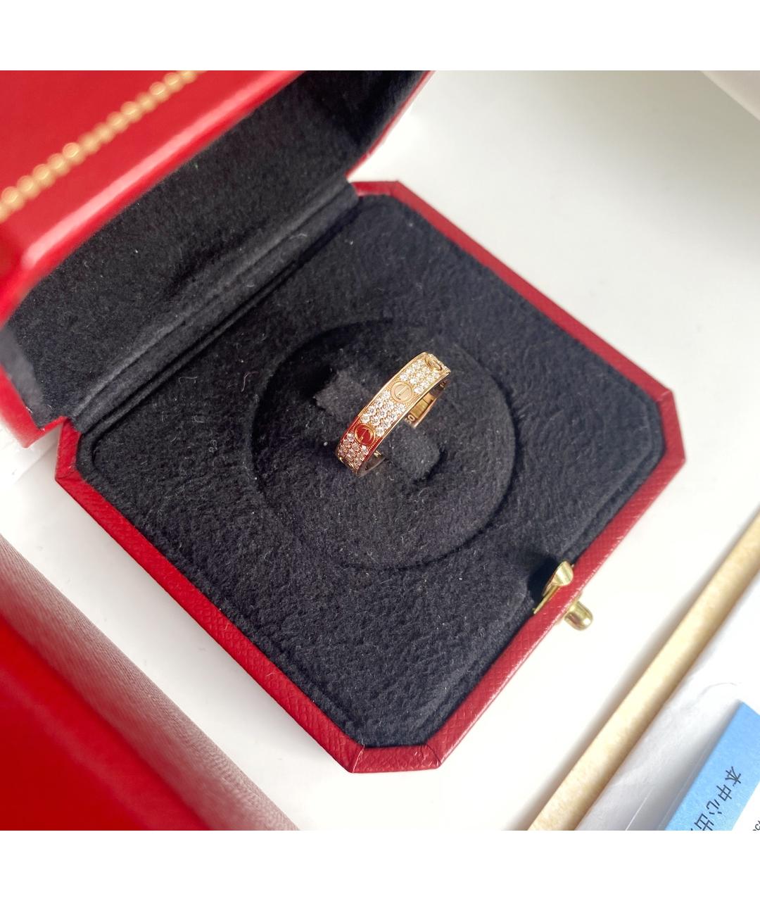 CARTIER Золотое кольцо из розового золота, фото 2