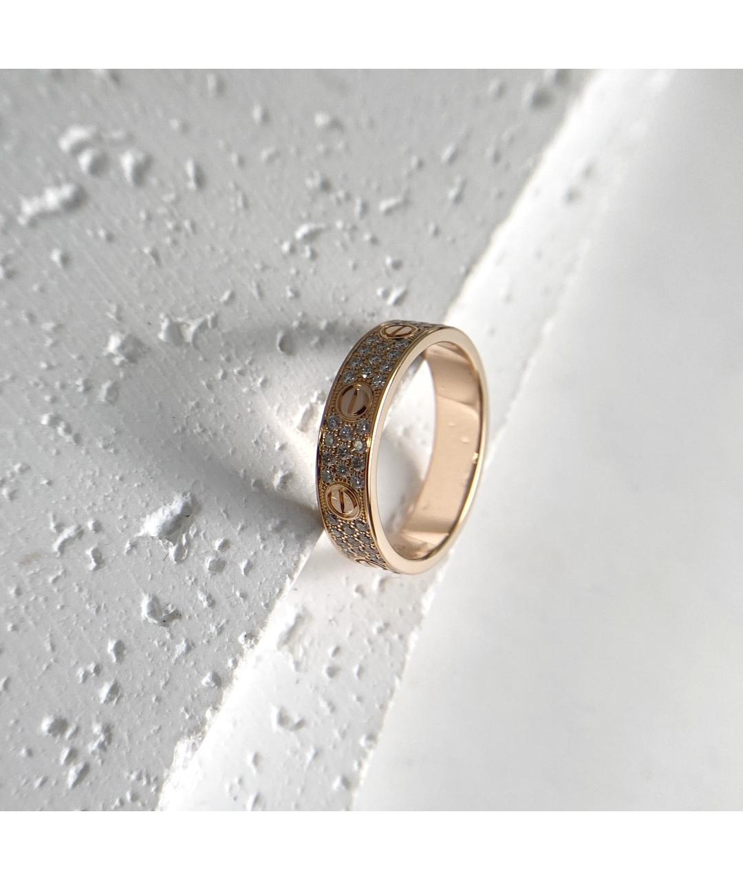 CARTIER Золотое кольцо из розового золота, фото 5
