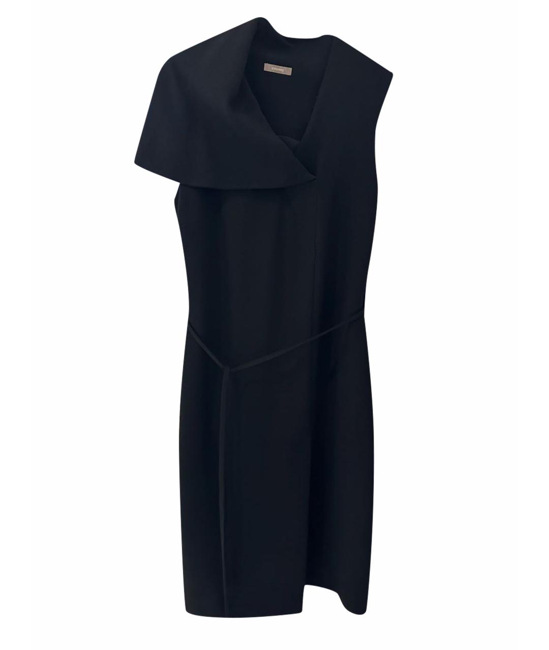 12 STOREEZ Черное полиэстеровое повседневное платье, фото 1