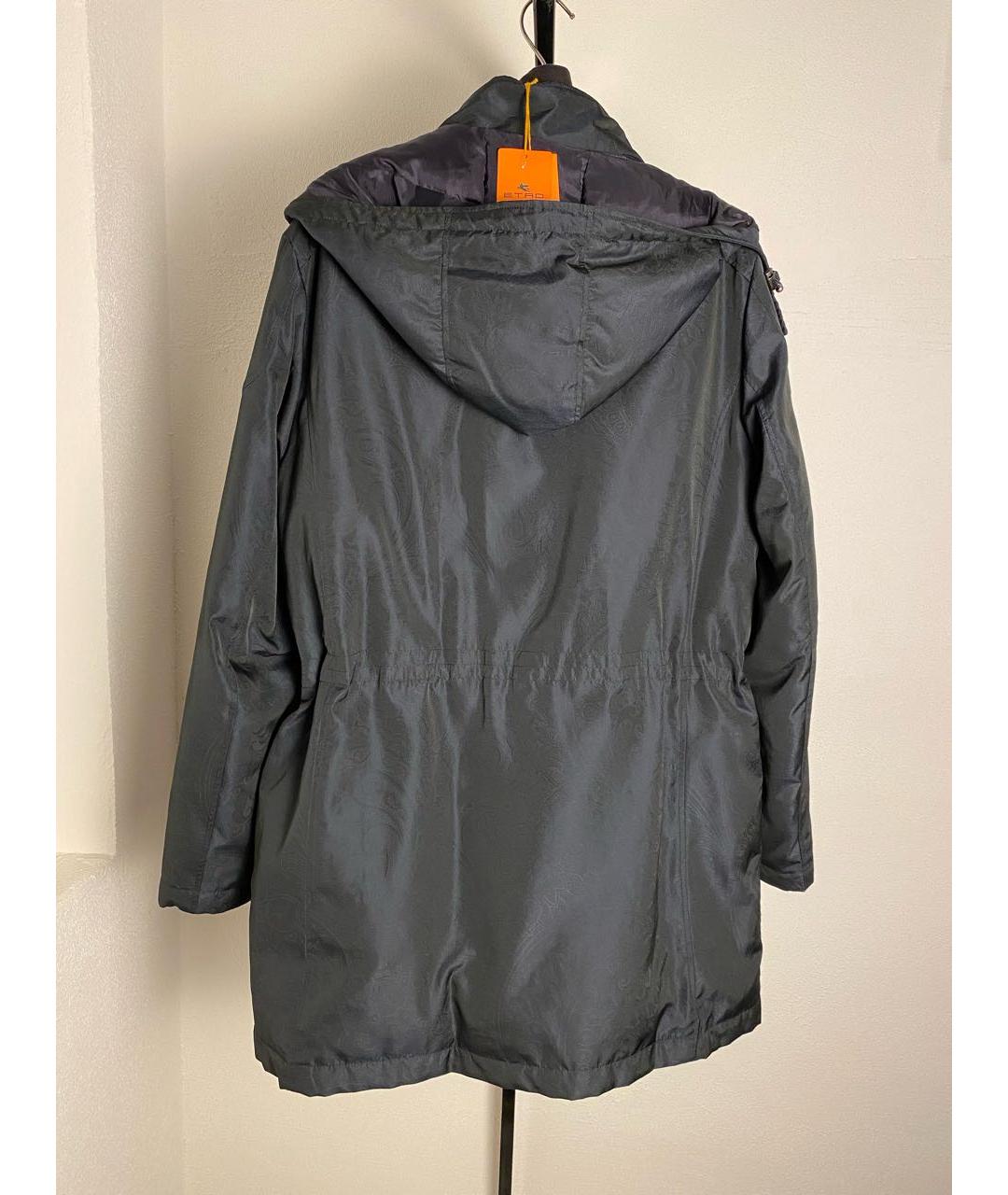 ETRO Черная полиэстеровая куртка, фото 2