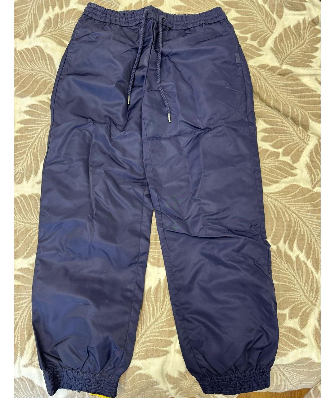 FENTY X PUMA Темно-синие полиэстеровые спортивные брюки и шорты, фото 5