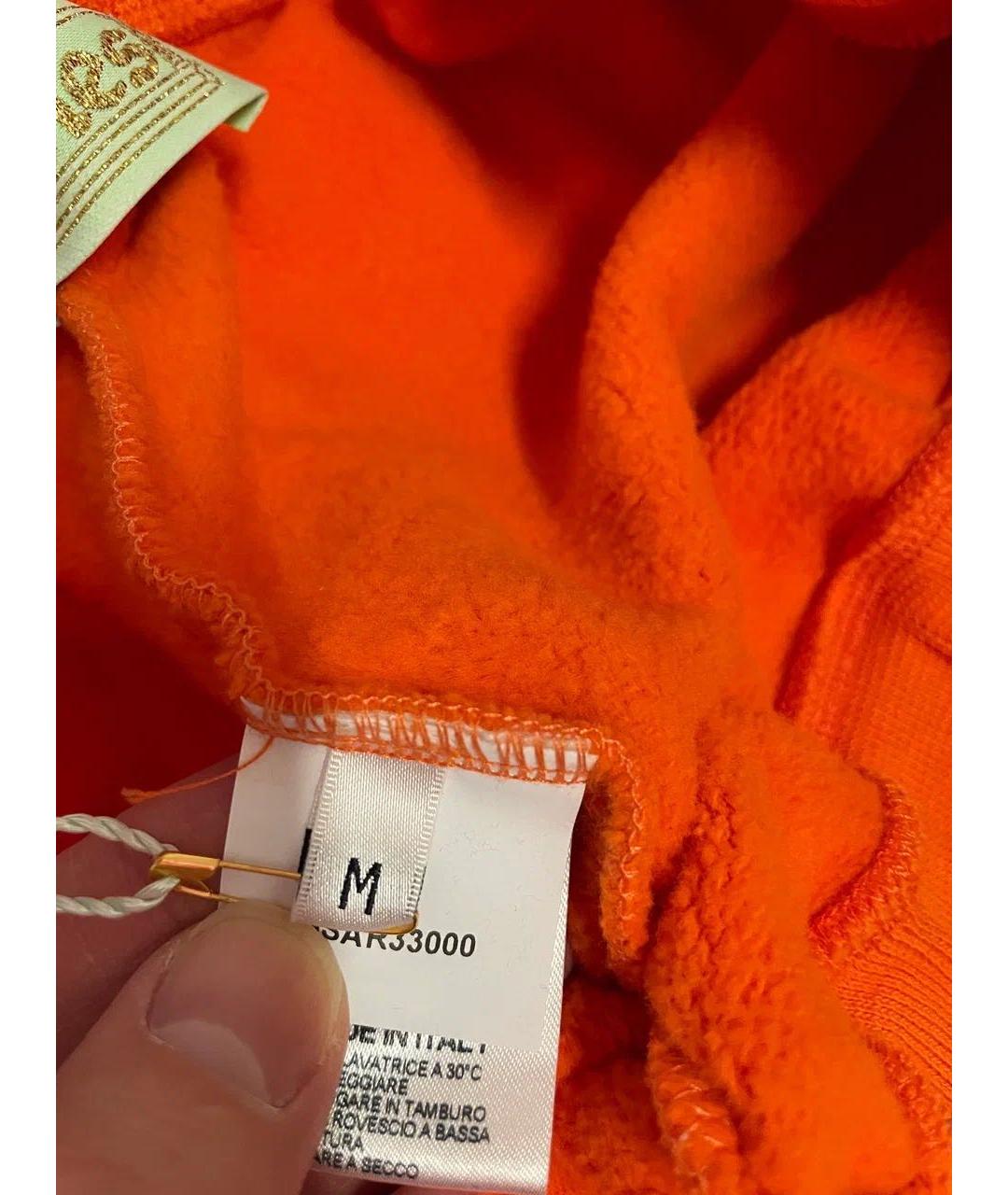 ARIES Оранжевое хлопковые шорты, фото 7