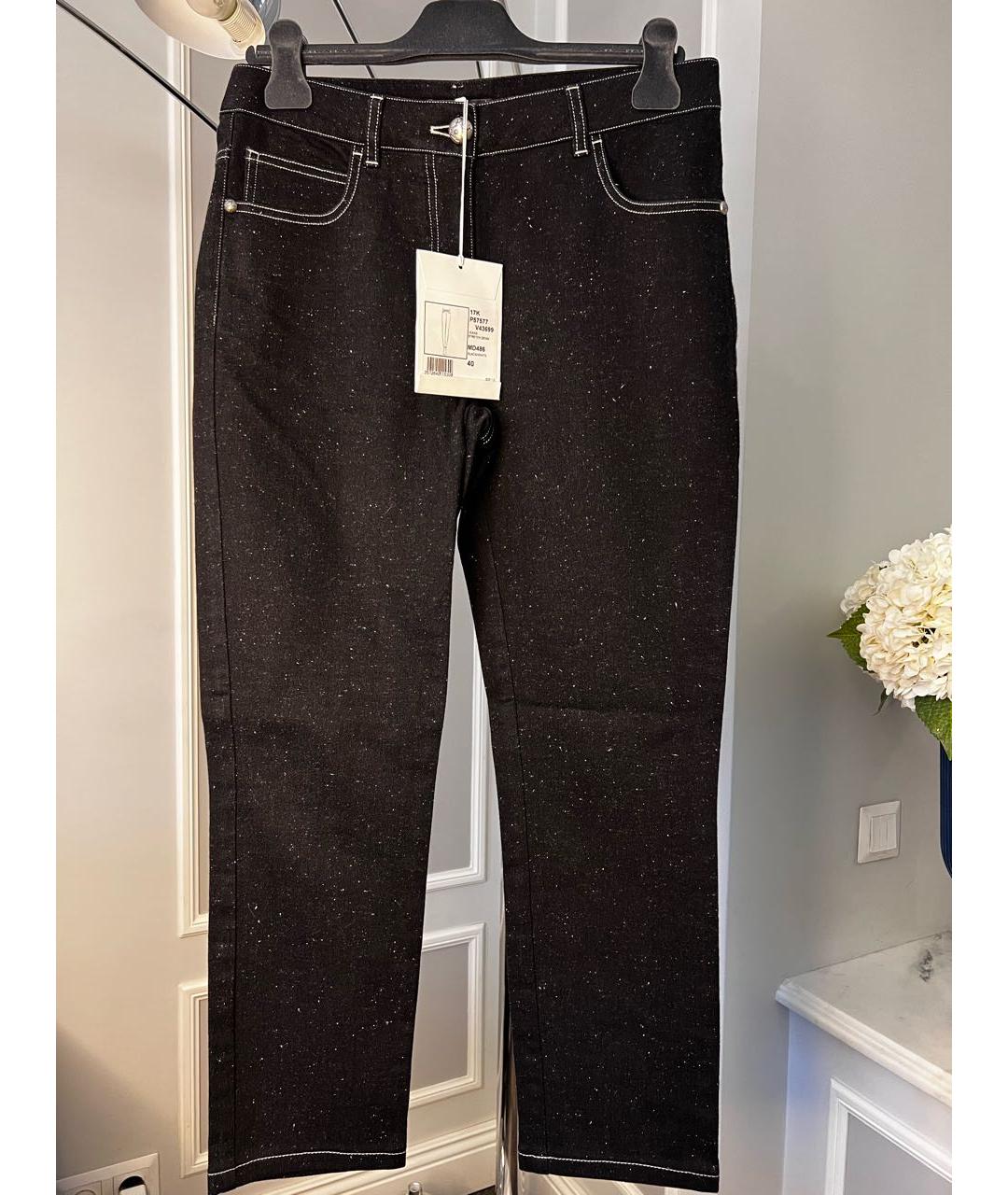 CHANEL PRE-OWNED Хлопковые джинсы слим, фото 9
