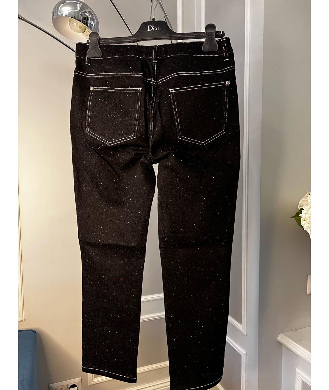 CHANEL PRE-OWNED Хлопковые джинсы слим, фото 2