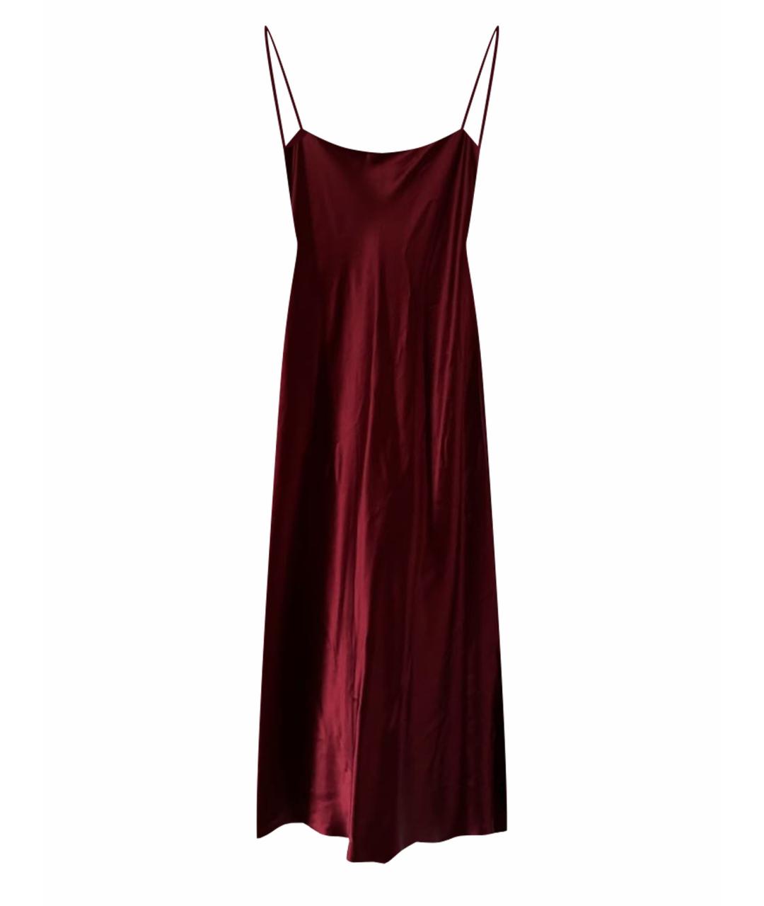 12 STOREEZ Бордовое полиэстеровое вечернее платье, фото 1