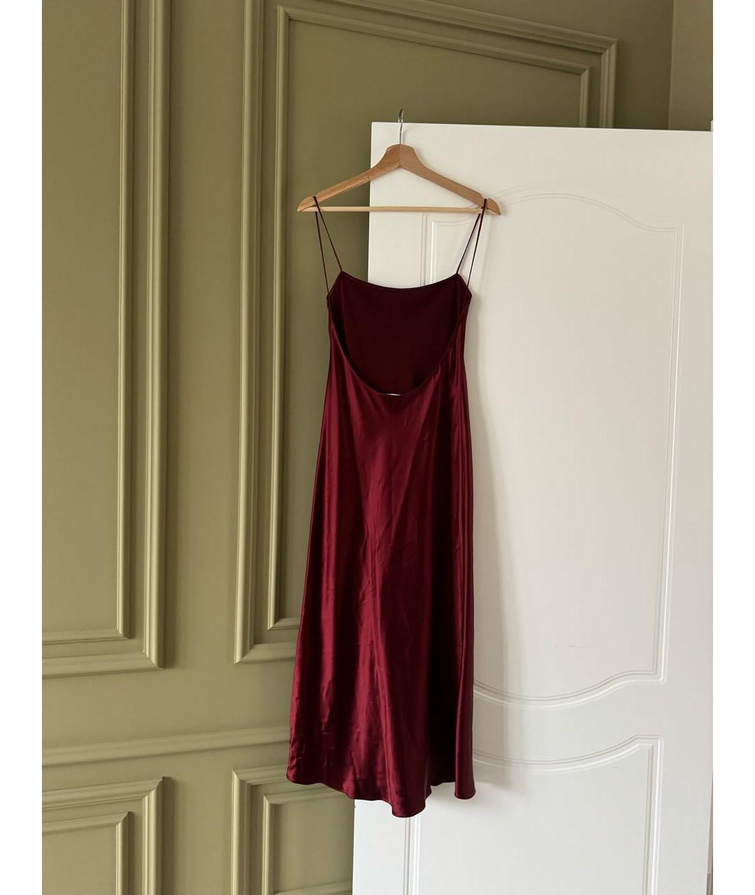 12 STOREEZ Бордовое полиэстеровое вечернее платье, фото 2