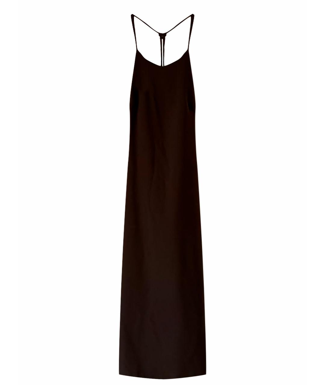 12 STOREEZ Коричневое вискозное коктейльное платье, фото 1