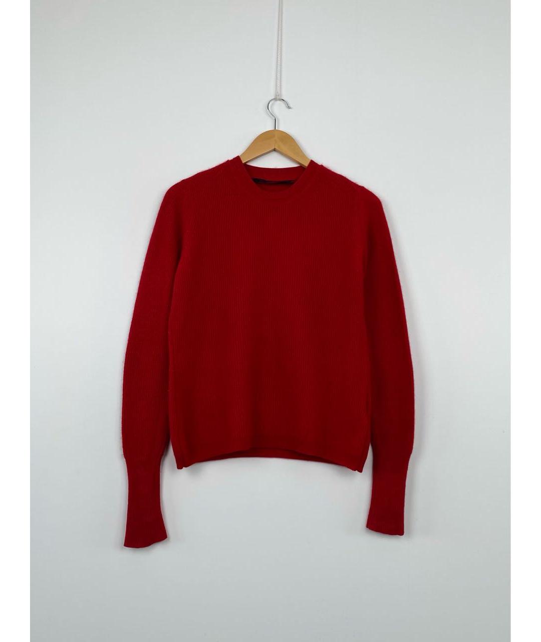 BURBERRY Красный кашемировый джемпер / свитер, фото 9