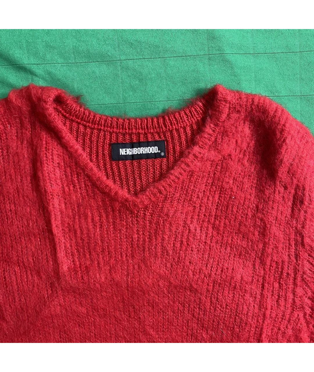 NEIGHBORHOOD Красный джемпер / свитер, фото 3
