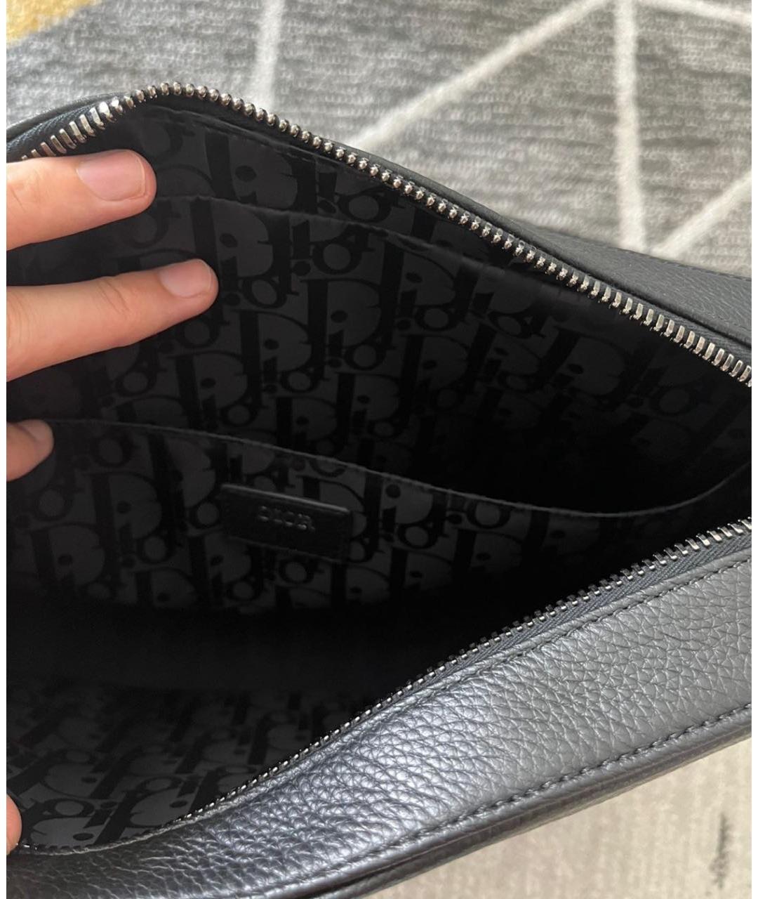 CHRISTIAN DIOR Черная сумка на плечо, фото 5