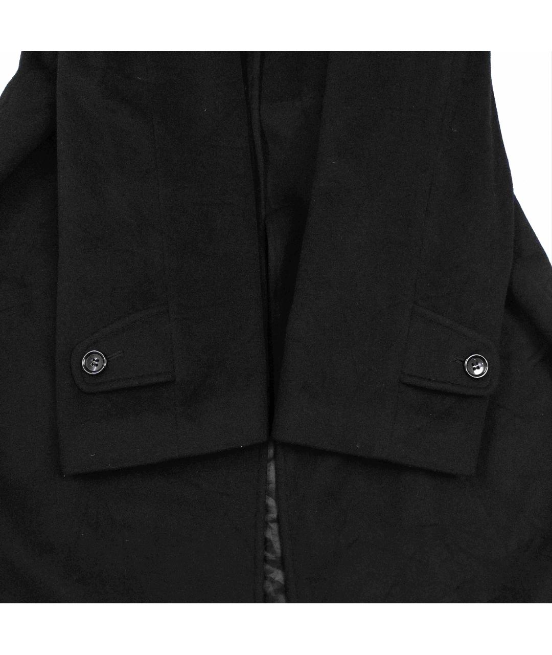 VALENTINO Черное кашемировое пальто, фото 4