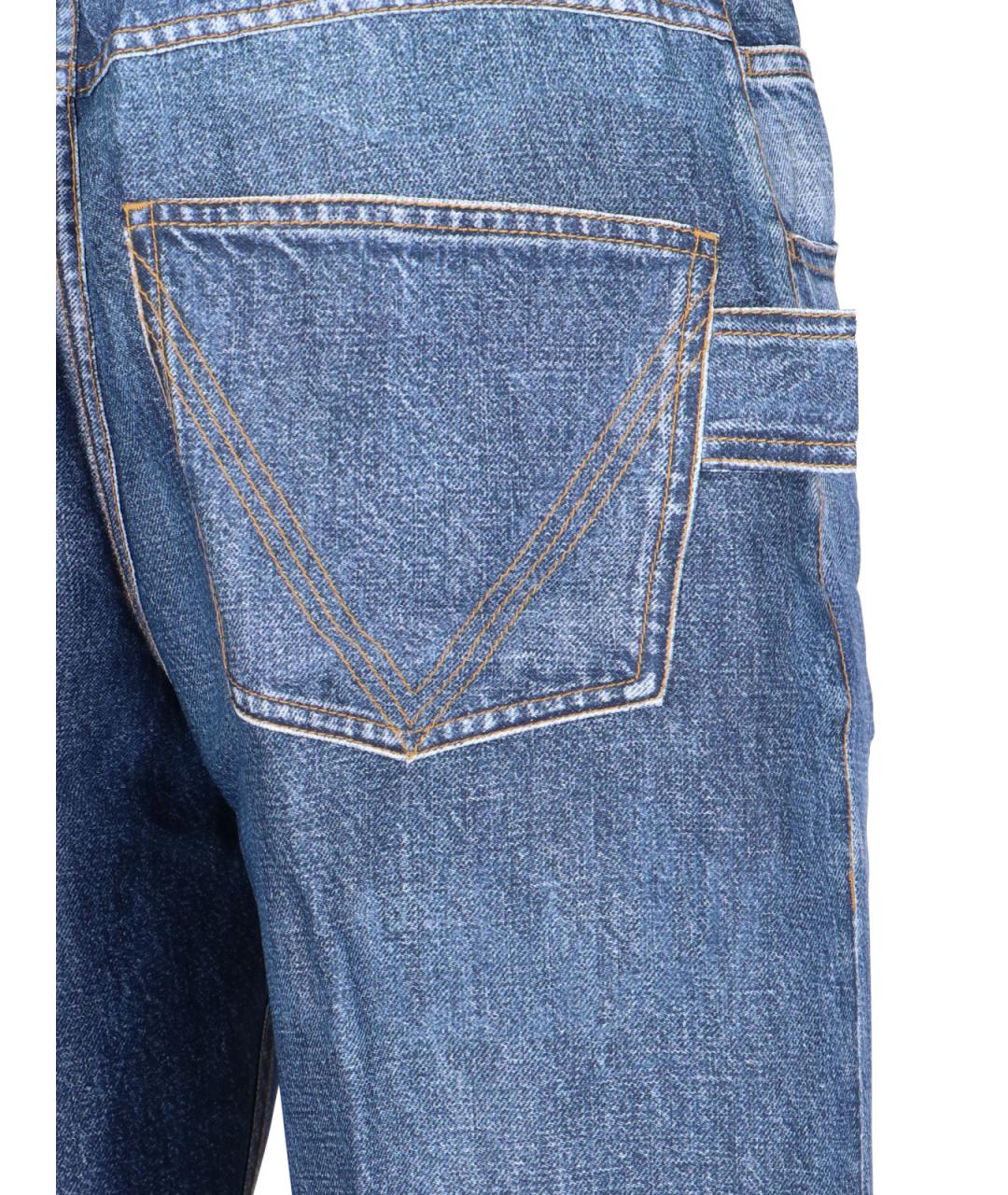 BOTTEGA VENETA Синие прямые джинсы, фото 3