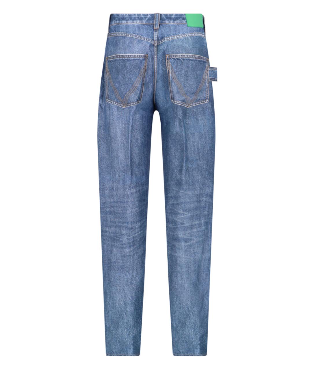 BOTTEGA VENETA Синие прямые джинсы, фото 2
