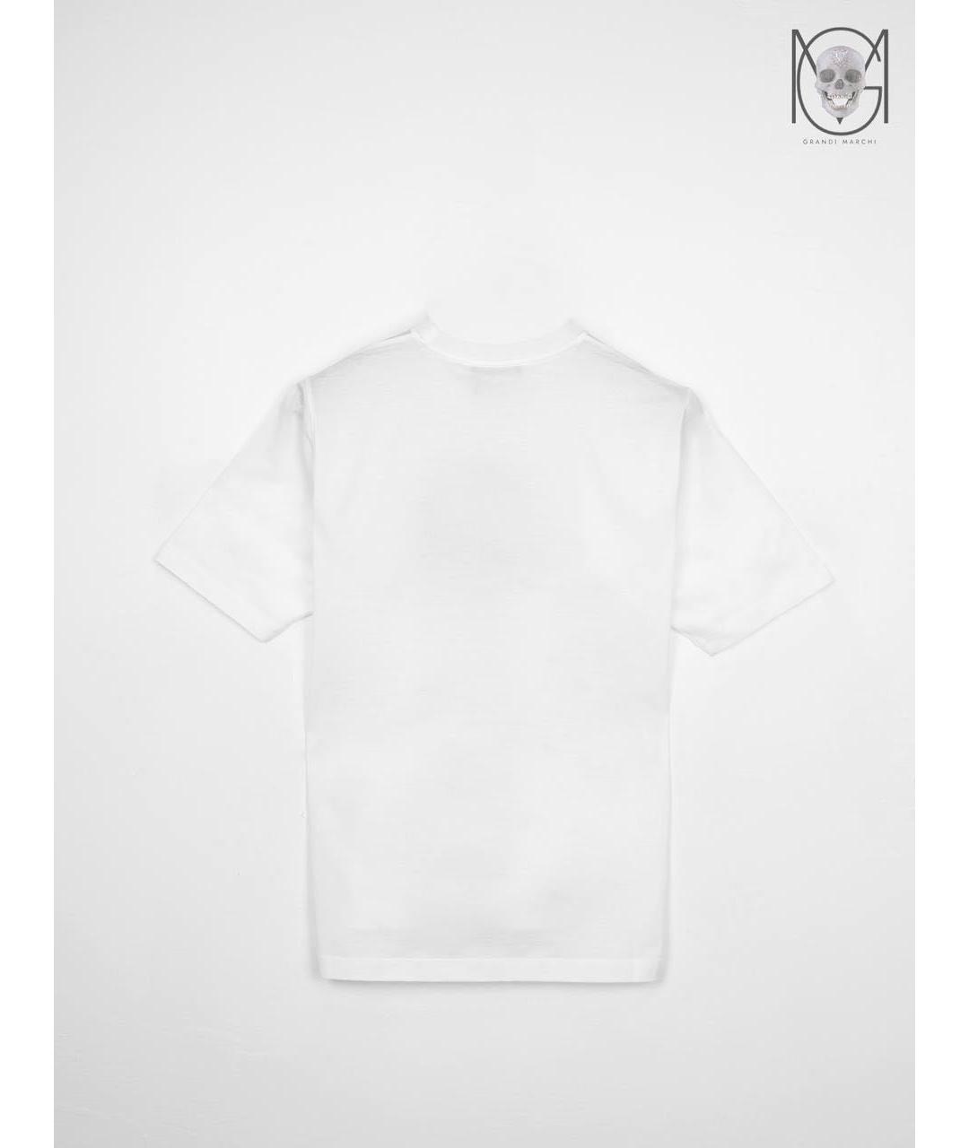 ZILLI Белая хлопковая футболка, фото 2