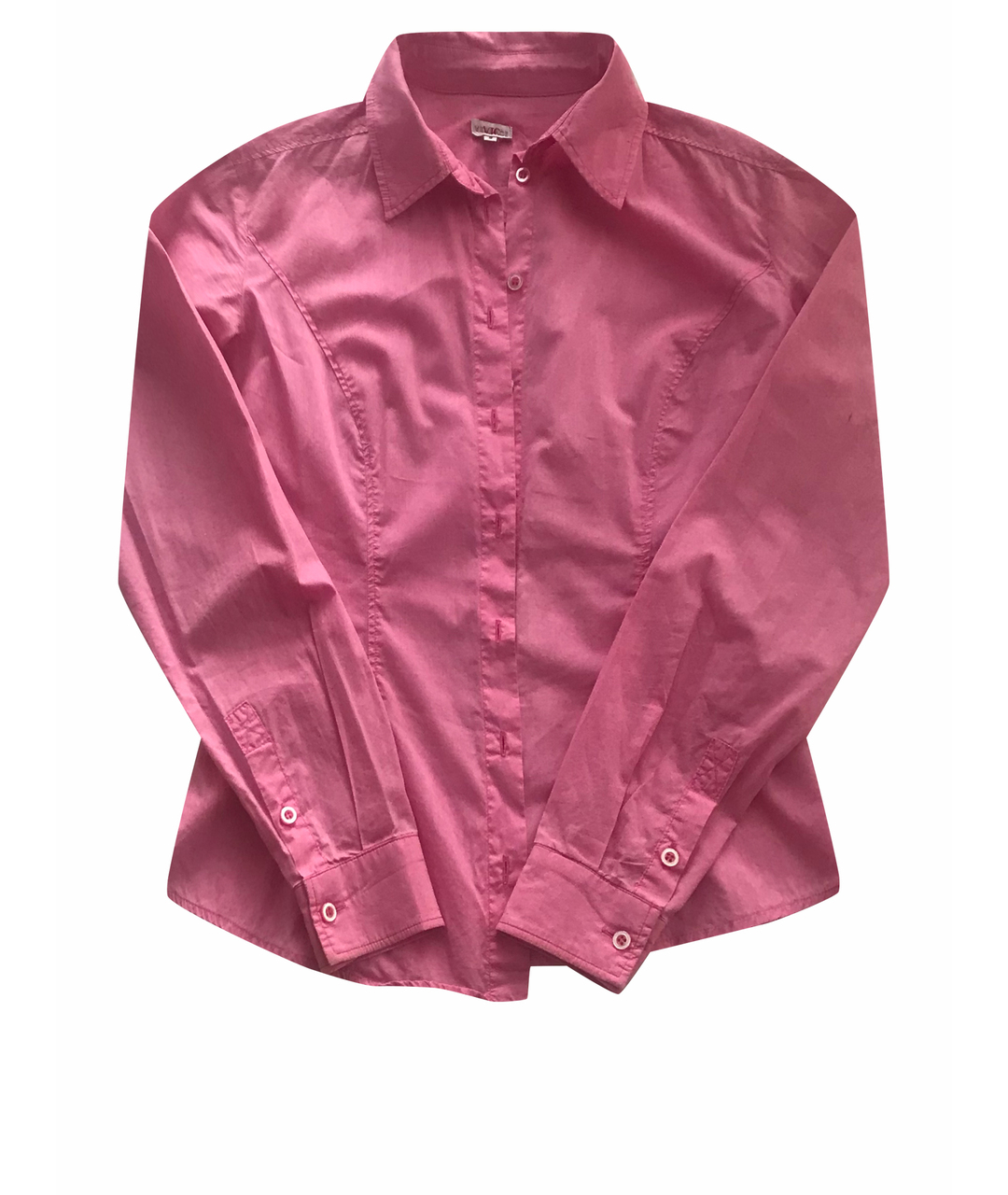 VERSACE JEANS COUTURE Розовая хлопковая рубашка, фото 1