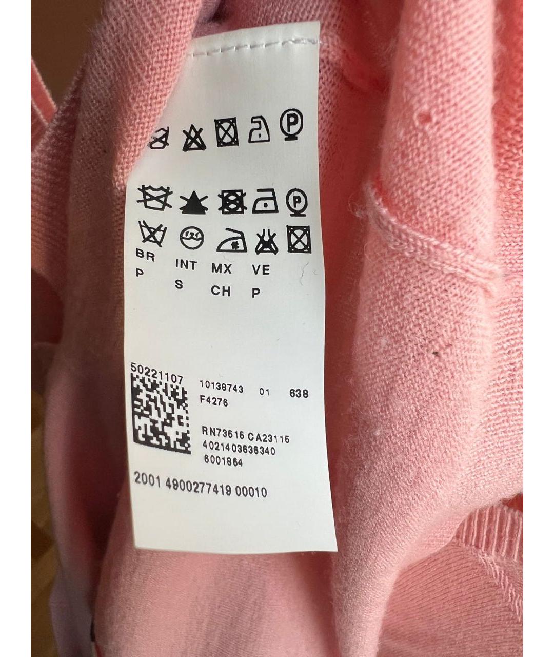 HUGO BOSS Розовый джемпер / свитер, фото 5