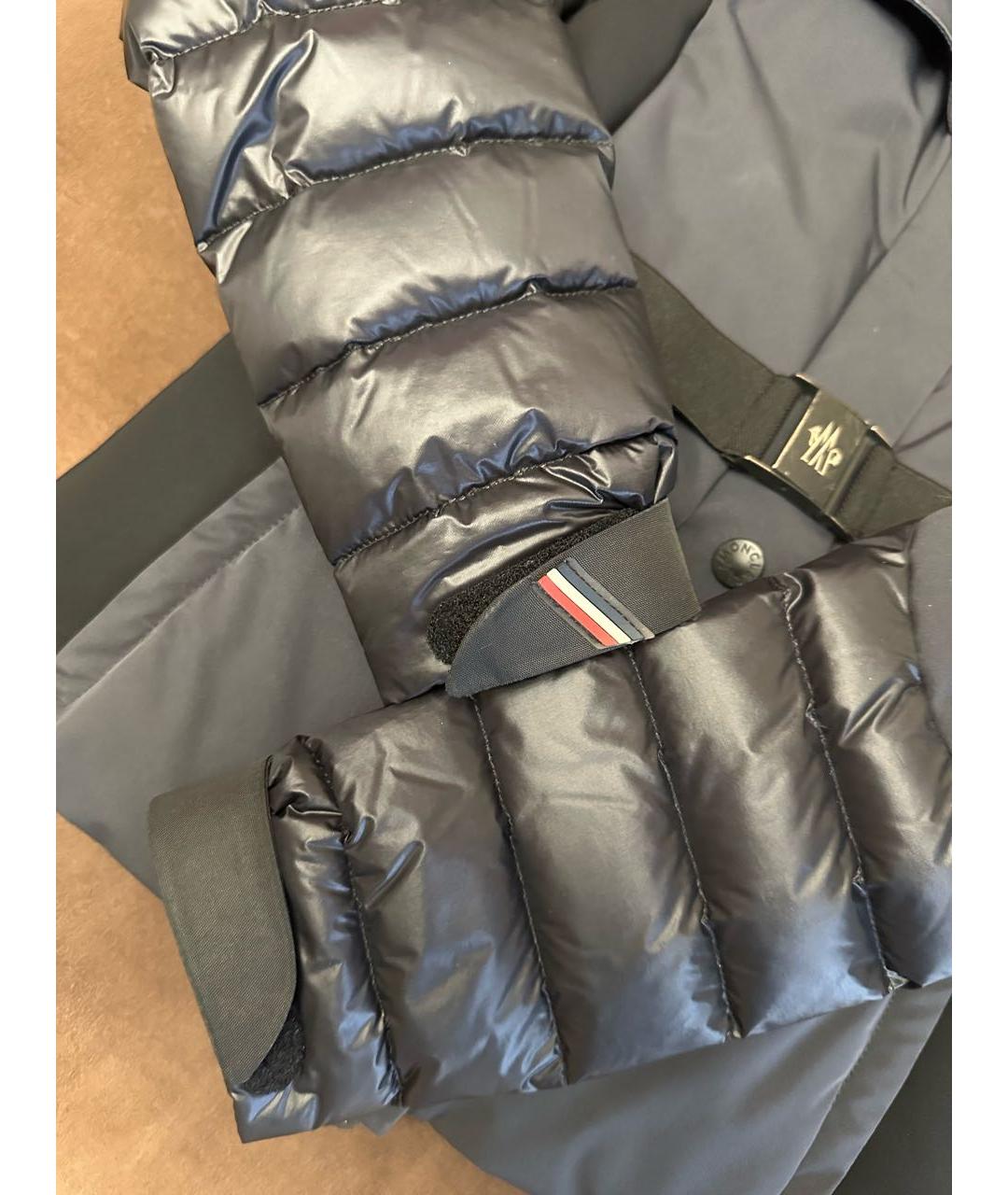 MONCLER GRENOBLE Черный пуховик, фото 8