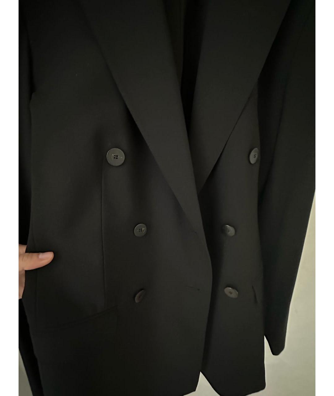 THEORY Черный шерстяной жакет/пиджак, фото 2