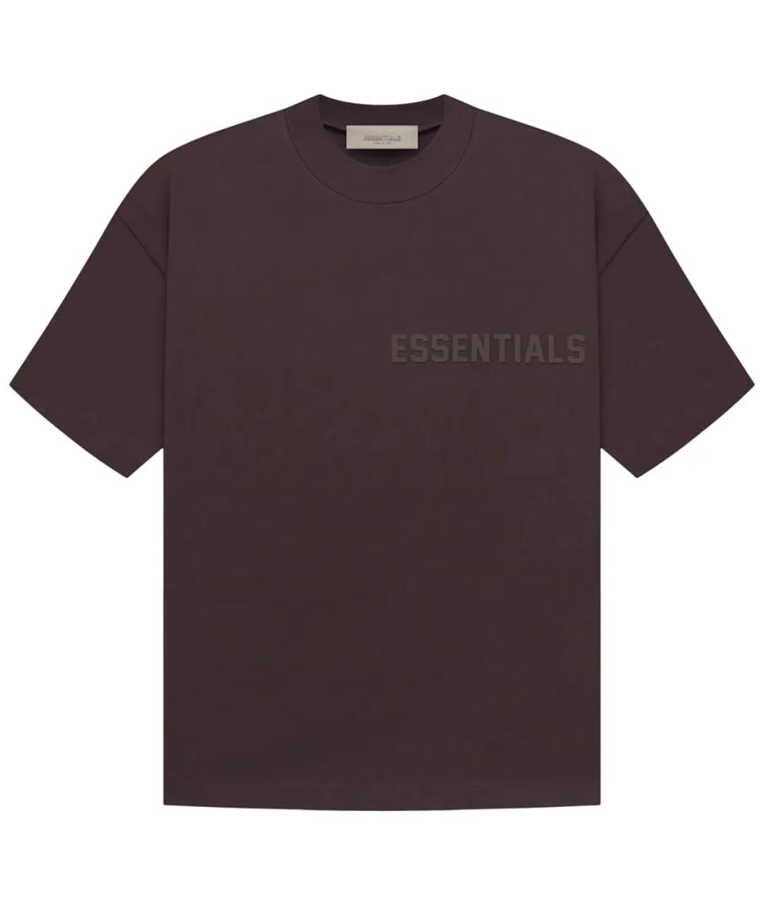 FEAR OF GOD ESSENTIALS Фиолетовая хлопковая футболка, фото 1