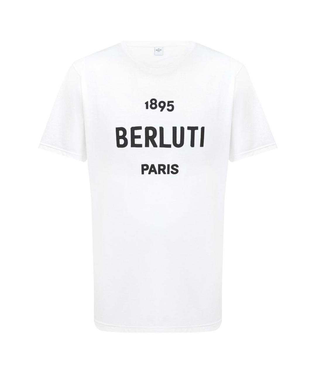 BERLUTI Белая футболка, фото 4