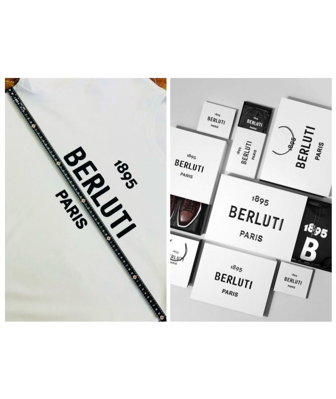 BERLUTI Белая футболка, фото 4