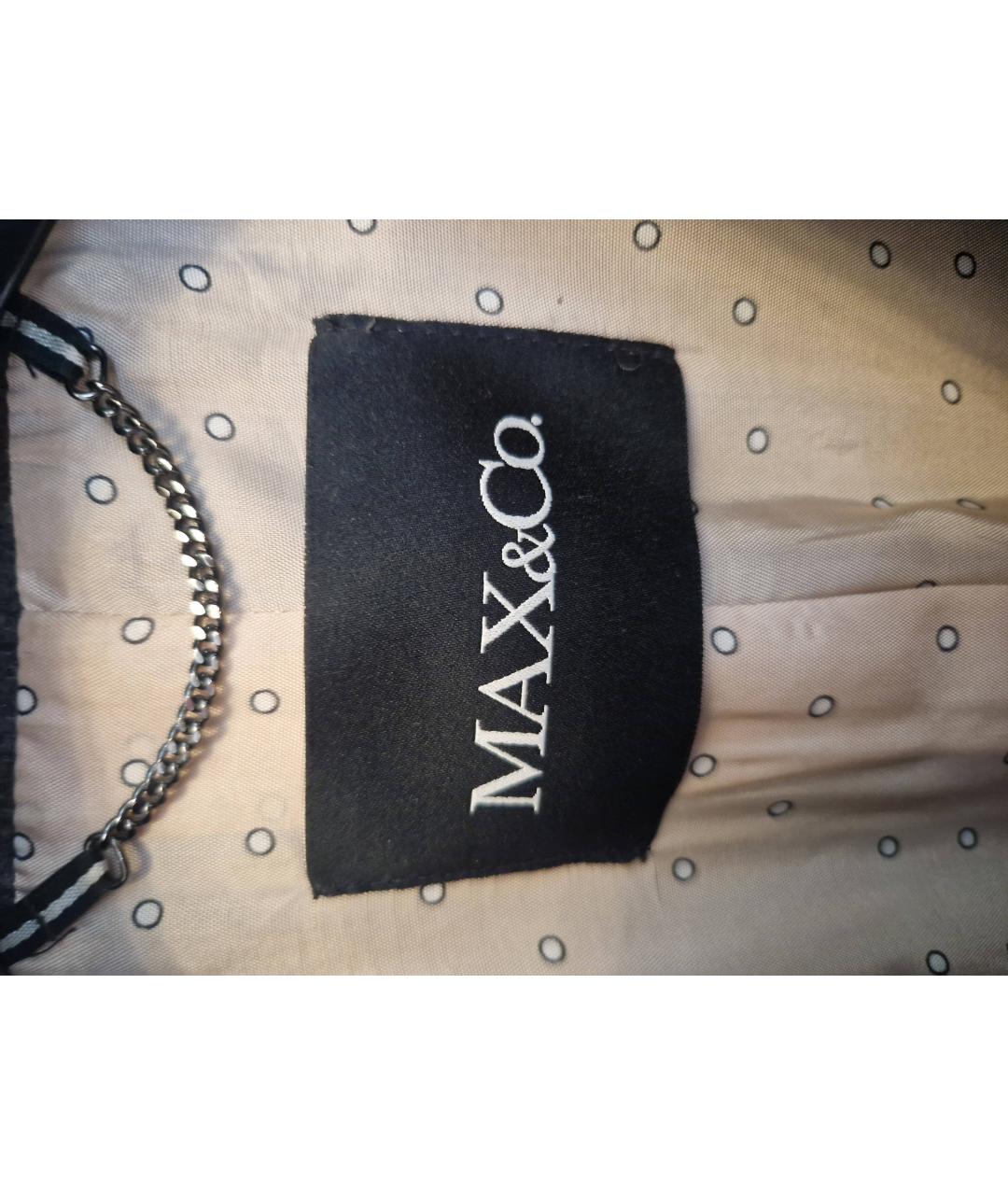 MAX&CO Серое шерстяное пальто, фото 2