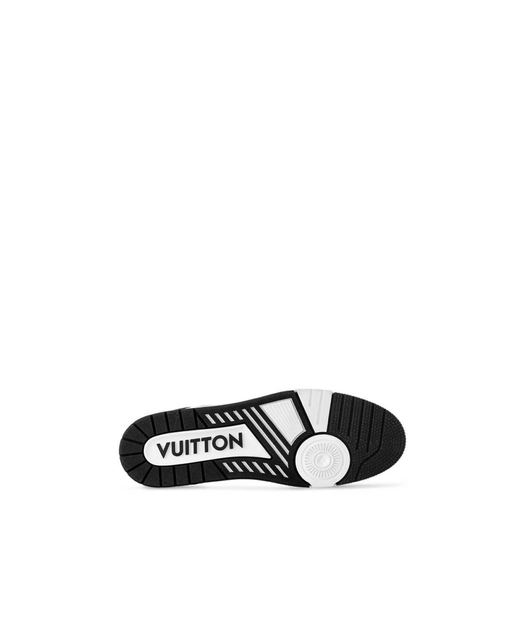 LOUIS VUITTON PRE-OWNED Белые кожаные низкие кроссовки / кеды, фото 6