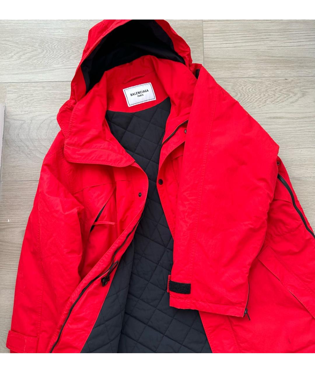 BALENCIAGA Красная куртка, фото 2