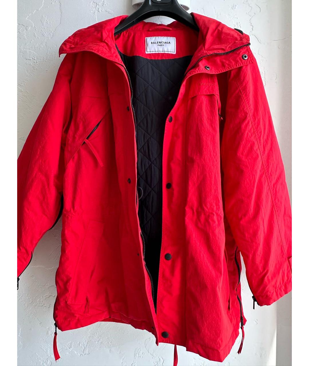 BALENCIAGA Красная куртка, фото 5
