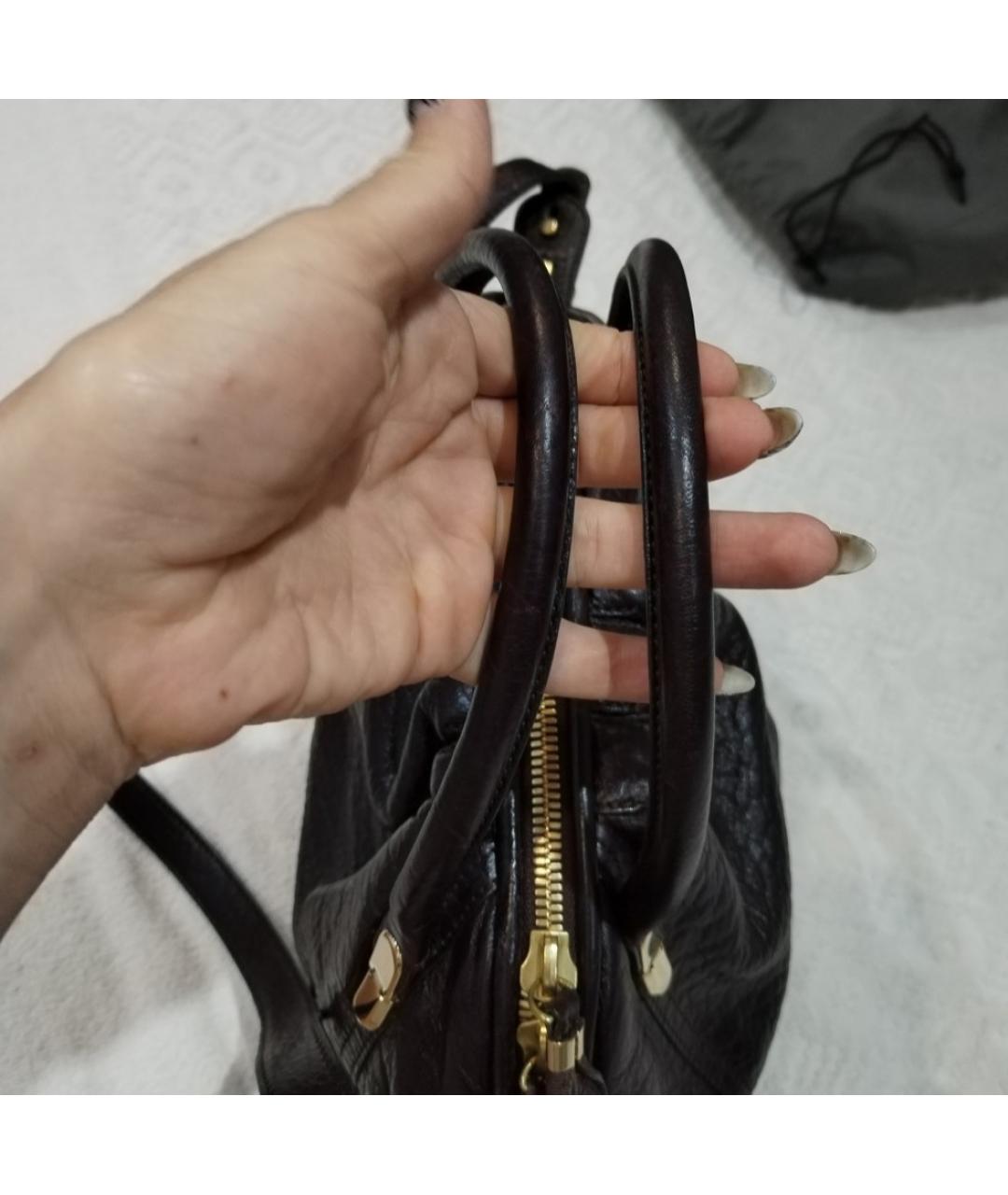 NINA RICCI PRE-OWNED Кожаная сумка с короткими ручками, фото 7