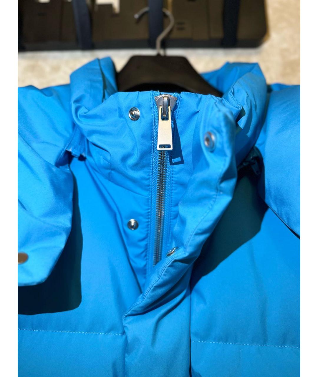 12 STOREEZ Голубая полиэстеровая куртка, фото 4