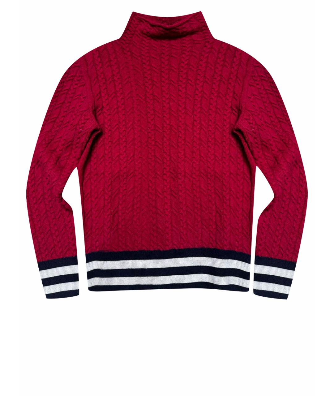 JUST CAVALLI Красный шерстяной джемпер / свитер, фото 1