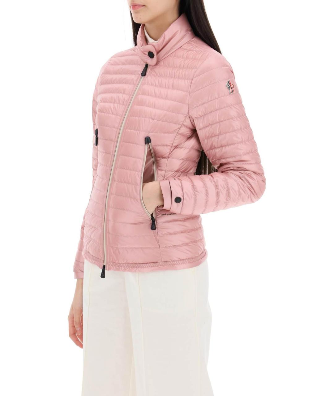 MONCLER GRENOBLE Розовая куртка, фото 6