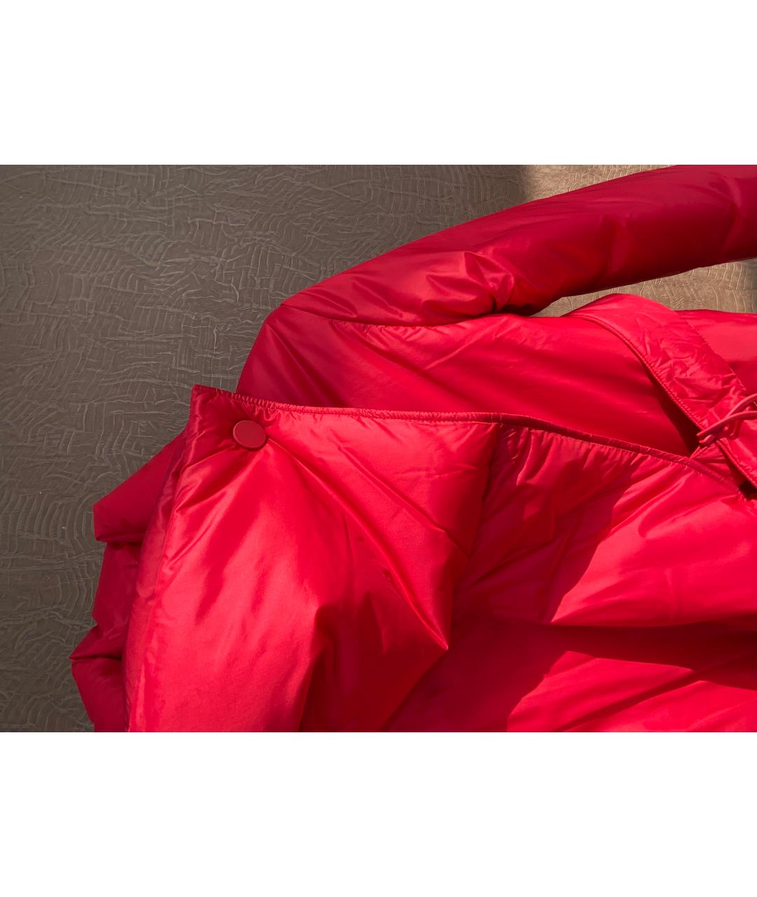MAX&CO Красная полиэстеровая куртка, фото 4