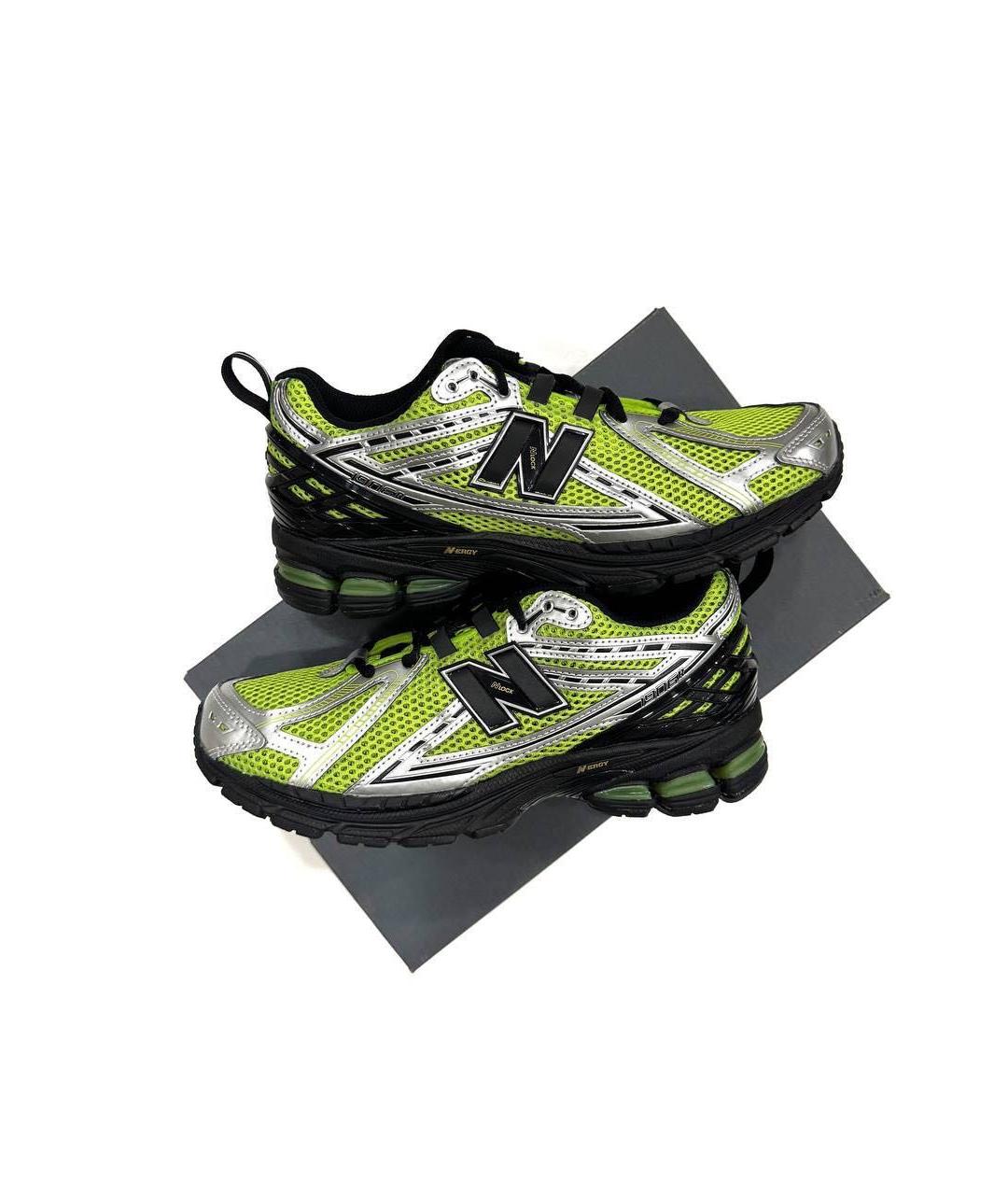 NEW BALANCE Зеленые низкие кроссовки / кеды, фото 6
