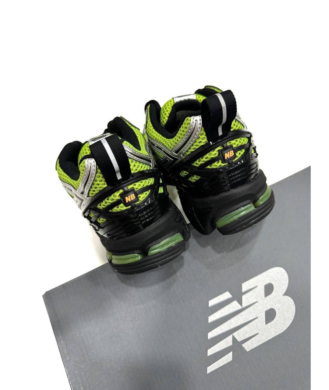 NEW BALANCE Зеленые низкие кроссовки / кеды, фото 4