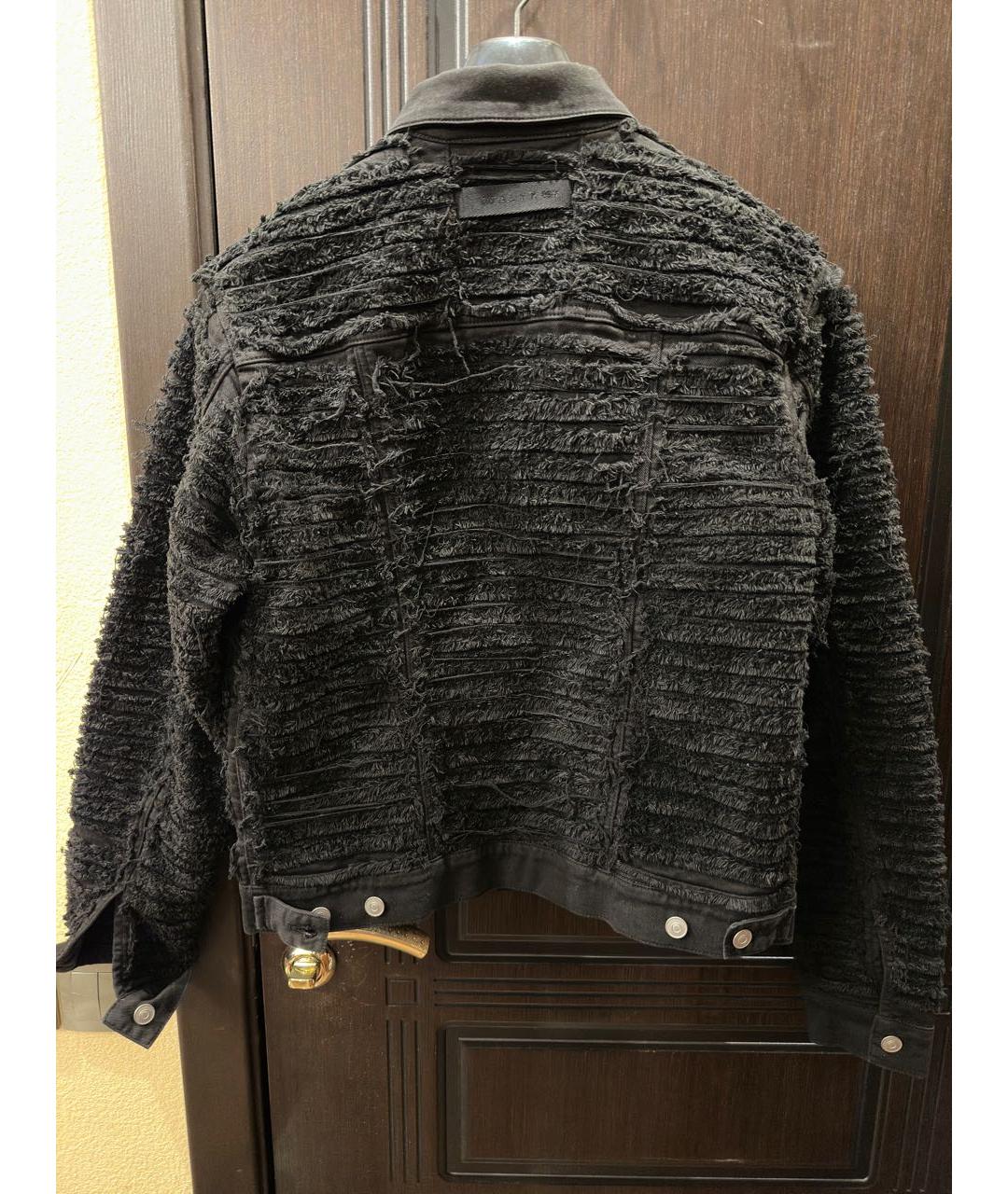 1017 ALYX 9SM Черная хлопко-эластановая куртка, фото 3