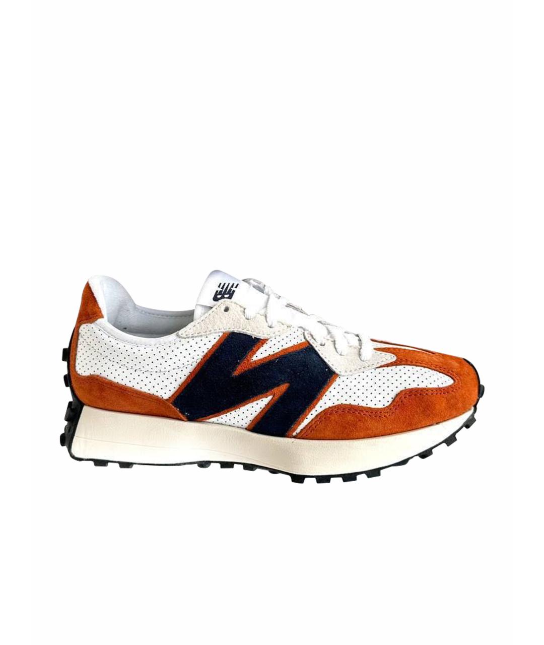 NEW BALANCE Белые низкие кроссовки / кеды, фото 1