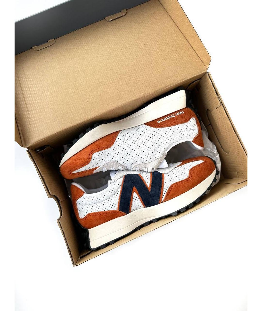 NEW BALANCE Белые низкие кроссовки / кеды, фото 5