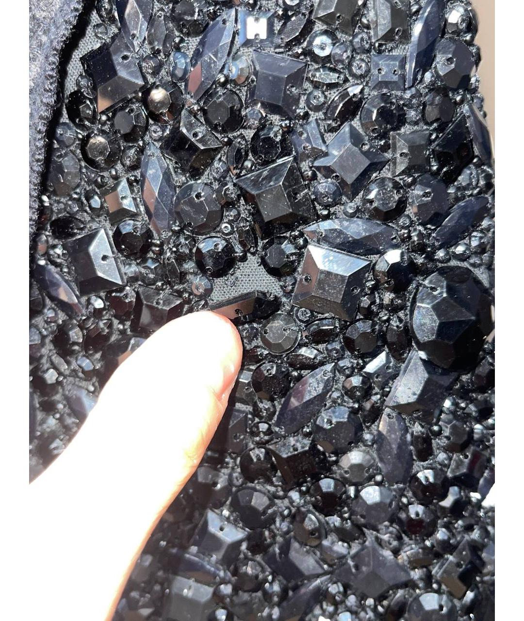 MARKUS LUPFER Черная юбка мини, фото 3