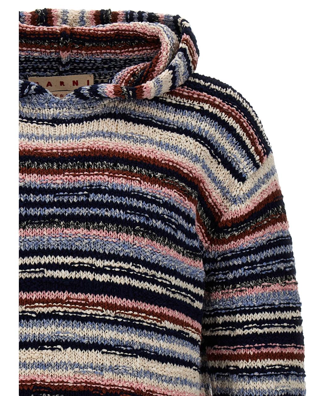 MARNI Мульти хлопковый джемпер / свитер, фото 3
