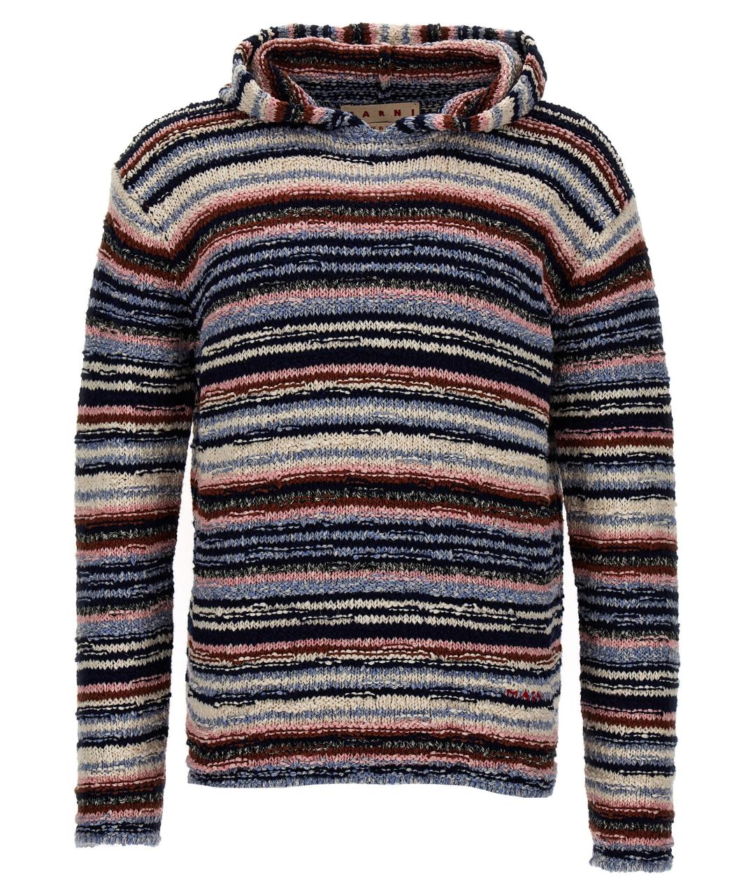 MARNI Мульти хлопковый джемпер / свитер, фото 1